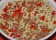 Haschee mit Gabelspaghetti