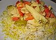 Curryreis mit H&auml;hnchen