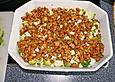 Rosenkohl-Kartoffel-Hack Auflauf