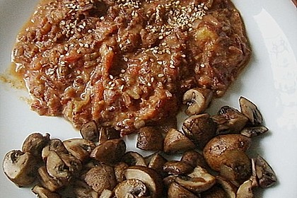 Afrikanischer Kochbananen-Champignon-Topf 2