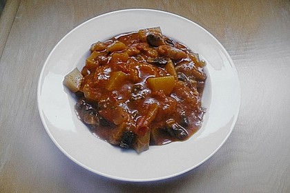 Afrikanischer Kochbananen-Champignon-Topf 4