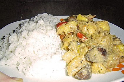 Afrikanischer Kochbananen-Champignon-Topf 3