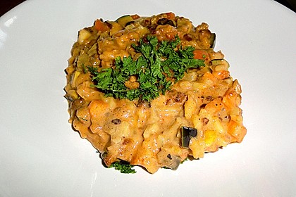 Mein cremiges, veganes Erdnusspfännchen mit Gemüse und Soja 19