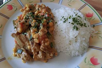 Mein cremiges, veganes Erdnusspfännchen mit Gemüse und Soja 17