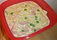 Sp&auml;tzle mit Schmandso&szlig;e