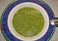 Brokkolisuppe mit Gartenbrokkoli