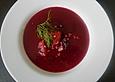 Rote Bete-Tomaten Suppe "Derewenskija"
