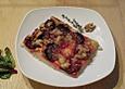 Pizza mit Rote Bete, Waln&uuml;ssen und Gorgonzola