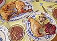 Kaninchenschmorbraten mit Mischpilzen