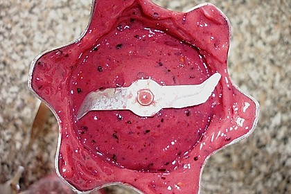 Schnelles halbgefrorenes Beereneis 3