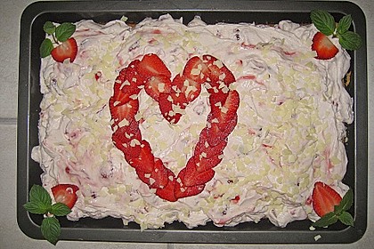 Erdbeerschnitten
