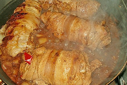 Sauerkraut-Schweinebauch Rouladen 4