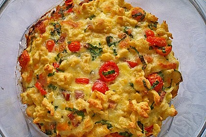 Sp&auml;tzle-Frittata mit B&auml;rlauch 3
