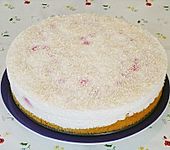 Himbeer-Kokoscreme Schnitten (Bild)