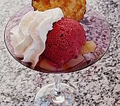 Brombeer-Sahne Eis (Bild)