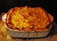 Lasagne mit einer F&uuml;llung aus Hokkaido, Thymian und Bergk&auml;se