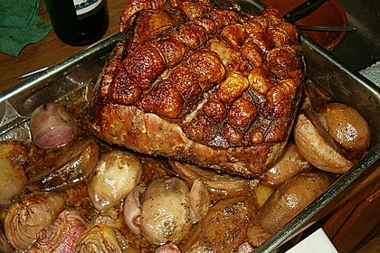 Schweinebraten mit Cidre (Sidra)