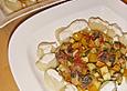 Gnocchi mit Ratatouillegem&uuml;se und Frischk&auml;seso&szlig;e