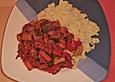 Fleisch mit Couscous