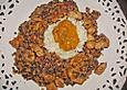 Indisches Linsen-Curry mit Schweinefleisch