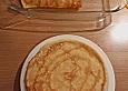 &Uuml;berbackene Pfannkuchen mit Brokkoli und Schinken gef&uuml;llt