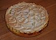 Rhabarberkuchen vom Blech mit Baiserhaube