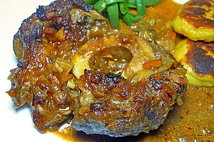 Beinscheibe in Rotweinsoße 3