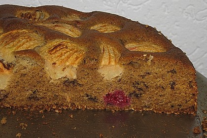 R&uuml;hrkuchen mit Obst 1