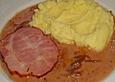 Kasselerhals mit Pflaumensauce