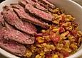 Chilisteak mit Tortillachips-Salat