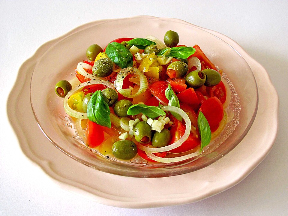 Italienischer Tomatensalat (Rezept mit Bild) von Creativkoch | Chefkoch.de