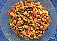 S&uuml;&szlig;kartoffelsalat mit Paprika und Ingwer