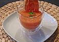 Gazpacho von der gegrillten Paprika
