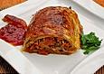 Vegetarischer Strudel im Asiastyle