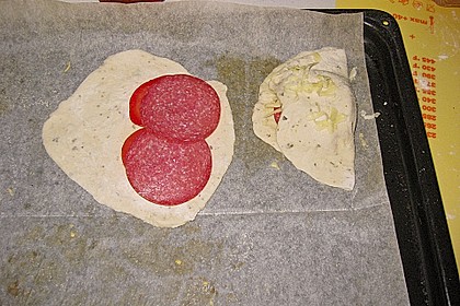 Albertos kleine Focacce gefaltet 3