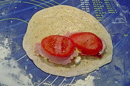 Albertos kleine Focacce gefaltet 53