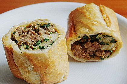 Gef&uuml;lltes Baguette