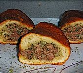 Gef&uuml;lltes Baguette (Bild)