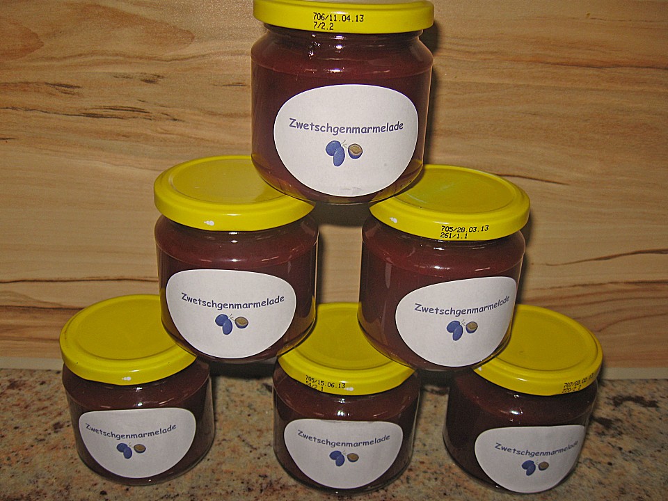Pflaumenmarmelade (Rezept mit Bild) von Viniferia | Chefkoch.de