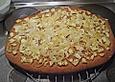 Dinkel-Vollkorn Focaccia mit Ziegenk&auml;se