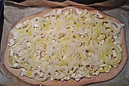 Dinkel-Vollkorn Focaccia mit Ziegenk&auml;se 2