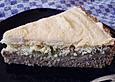 Rhabarberkuchen mit Ei-Rahmguss und Baiser