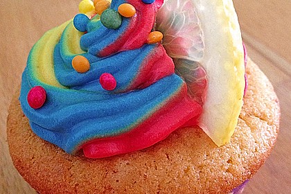 Zitronen-Cupcakes mit Creamcheese-Frosting 1