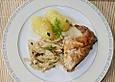 Kaninchenkeule mit Fenchelgem&uuml;se