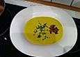 Brokkolisuppe mit Speck