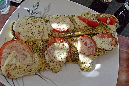 &Uuml;berbackene Baguettes