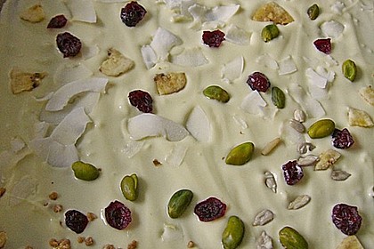 Bunte Bruchschokolade zum Verschenken