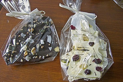 Bunte Bruchschokolade zum Verschenken 1