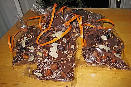 Bunte Bruchschokolade zum Verschenken 3