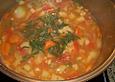 Serbische Bohnensuppe